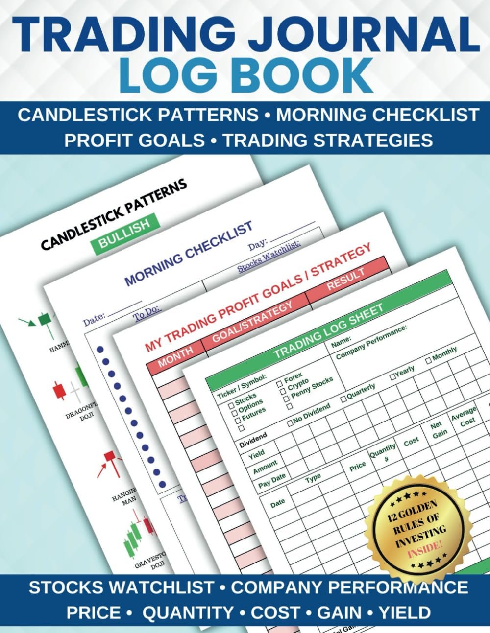 Master Your Trades: The Essential Trading Journal Log Book for Every Investor